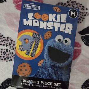 Sesame Street Cookie Monster 3-Piece Set